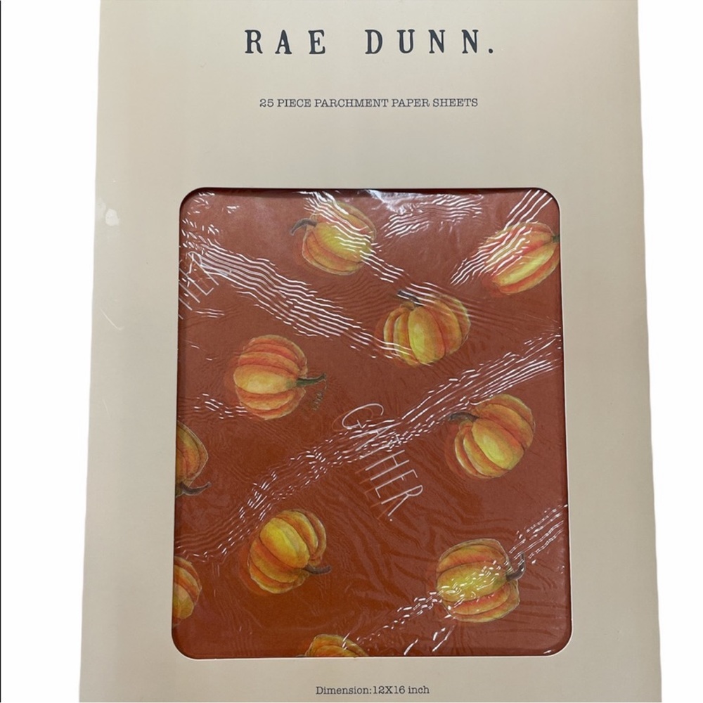 NEW Rae Dunn GATHER 25pc Parchment Paper π©βπ³πͺ - Picture 1 of 4